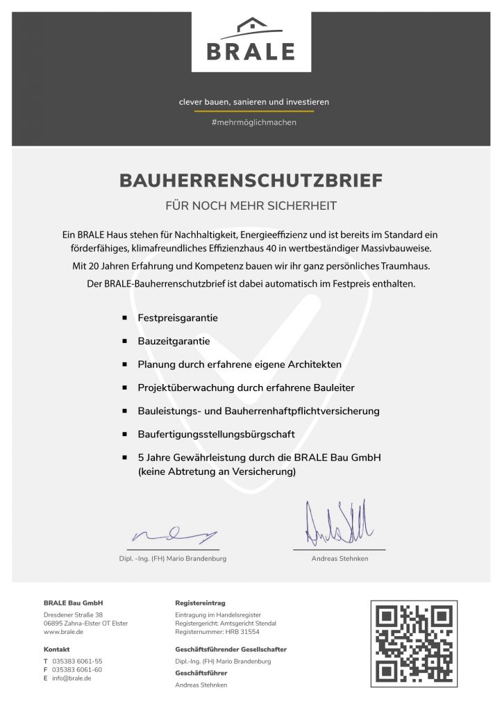 Bauherrenschutzbrief   2025 2