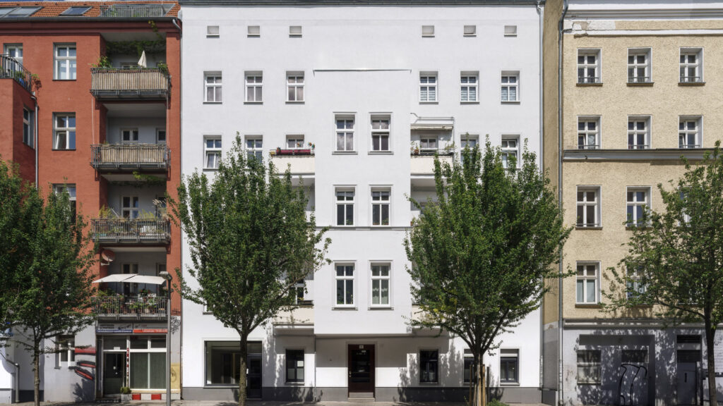 Fassade nach der energetischen Sanierung