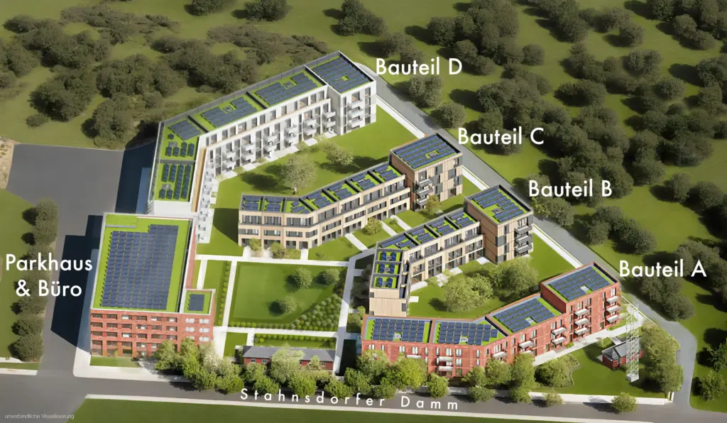 Lageplan Bauteilübergreifend