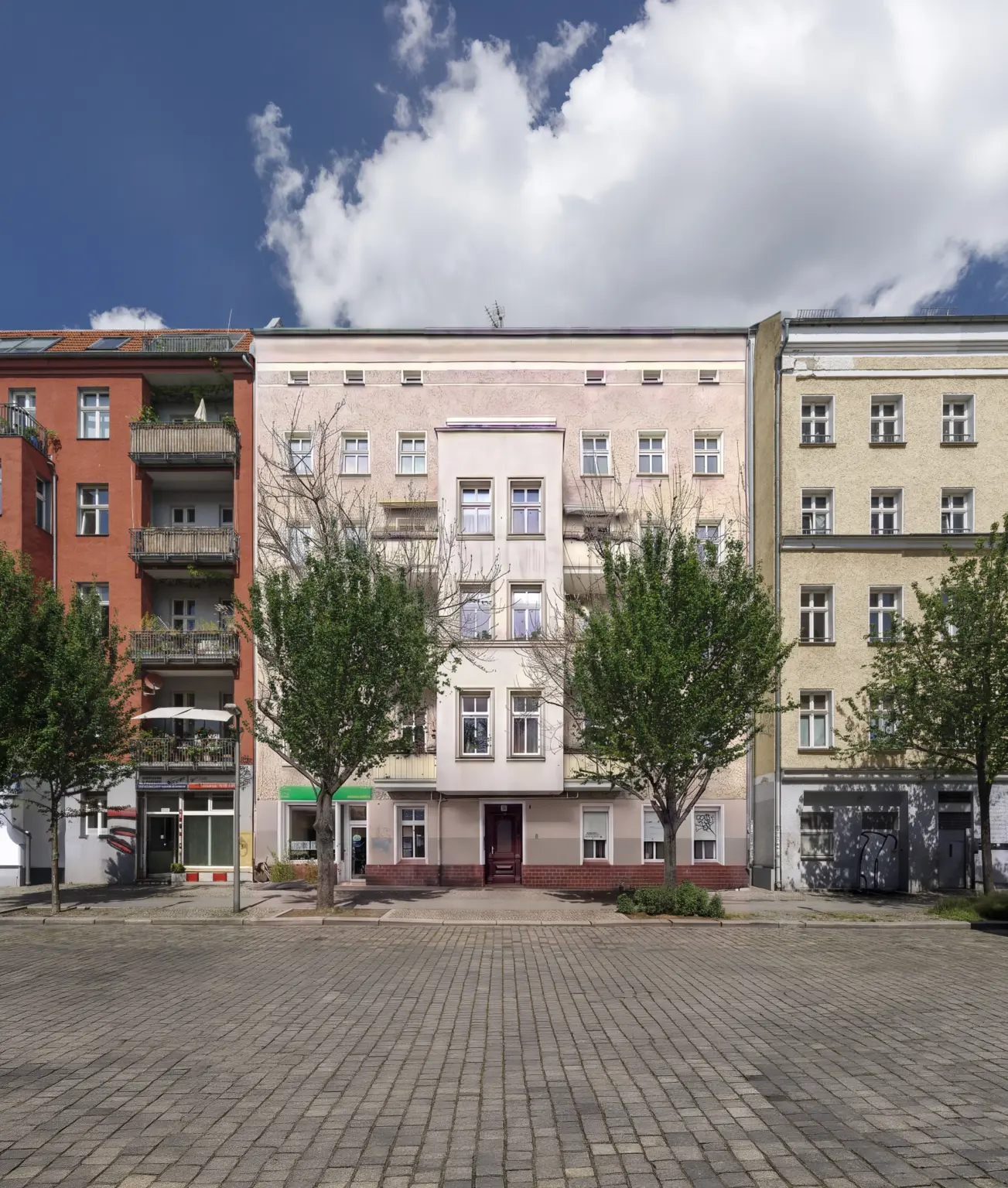 Fassade vor der energetischen Sanierung